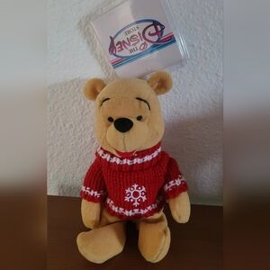 Disney Winnie the Pooh in Red and White Sweater